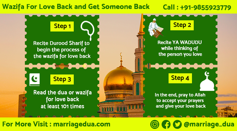 Wazifa For Love Back