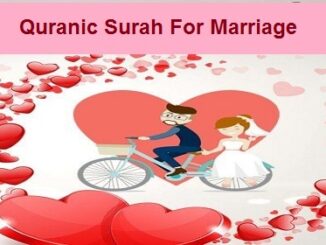 Quranic Surah For Marriage in Quran