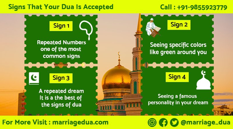 Signs That Your Dua Is Accepted
